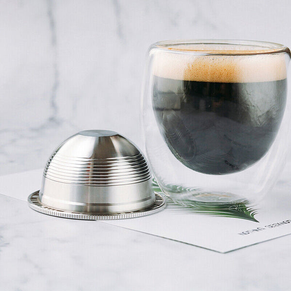 Stainless Steel Nespresso Vertuo Coffee Capsules