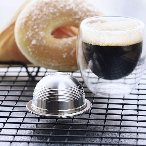 Stainless Steel Nespresso Vertuo Coffee Capsules